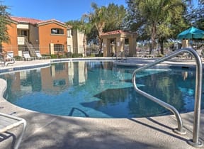 Resort-Style Pool at The Colony Apartments, Casa Grande, Arizona