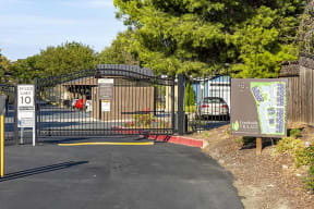 Entry Gate to Community l Creekside Village in Pittsburg, CA