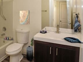 bathroom l Eclipse 96 Apartments in Fair Oaks CA