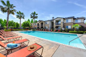 Chico, CA Apartments - Eaton Village Pool