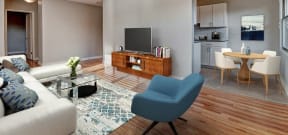 contemporary interior for apartment unit in seattle