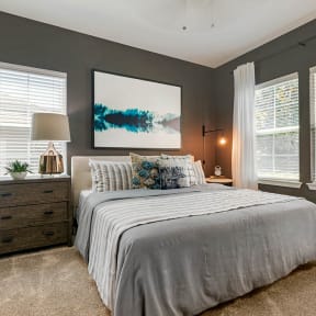 Comfortable Bedroom at Jamison at Brier Creek, North Carolina, 27617