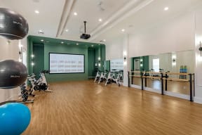 Fitness Center With Updated Equipment at Jamison at Brier Creek, Raleigh, NC, 27617
