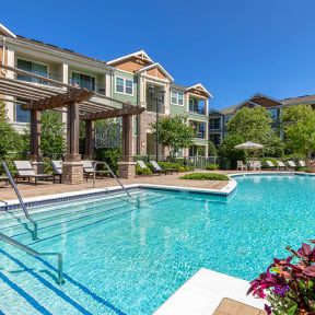Resort-Style Pool at Jamison at Brier Creek, Raleigh, North Carolina