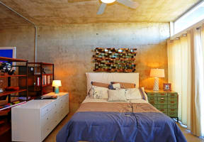 Comfortable Bedroom at 1221 Broadway Lofts, San Antonio, TX, 78215