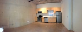 Kitchen Unit at 1221 Broadway Lofts, San Antonio