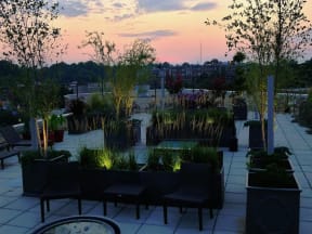 Rooftop Deck at Quebec House, Washington