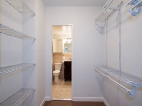 Abundant Storage Including Walk-In Closets at Quebec House, Washington, DC