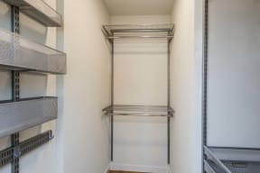ModelHomes-Built-in shelving system in select apartments