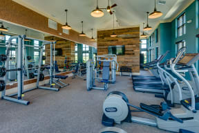 Fitness center at Windsor at Pinehurst, Lakewood, CO