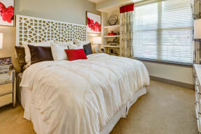 Carpeted bedroom at Windsor at Pinehurst, CO, 80235