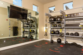 Fitness Center TRX Room at The Village at Vintage Ranch in American Canyon, CA 94503