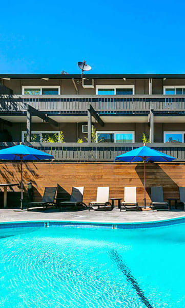 Swimming Pool With Relaxing Sundecks at 1038 on Second, Lafayette, 94549