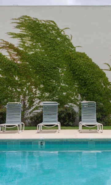 Swimming Pool With Lounge Chairs at Diablo Pointe, California, 94596