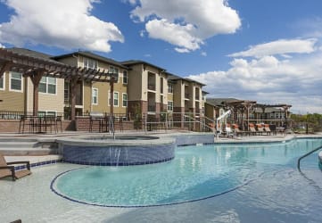 resort style pool
