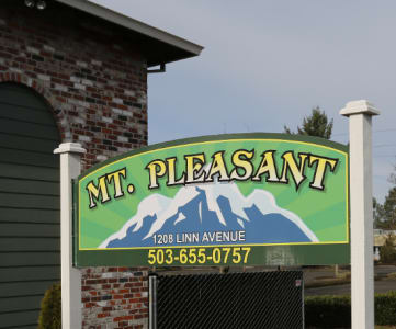 Mt. Pleasant Sign