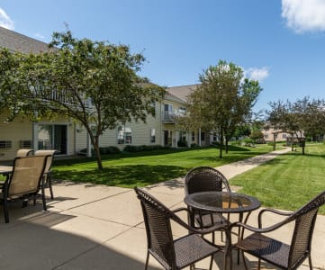 Beautiful courtyard
