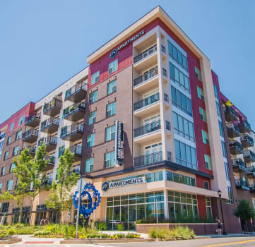 Property Exterior at Link Apartments® West End, Greenville, South Carolina