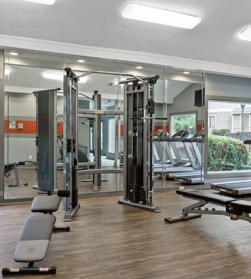 Fitness Center  at Rosemont Apartments, Roswell, GA 30076