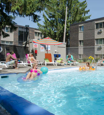 North Pointe Apartments in East Lansing Michigan