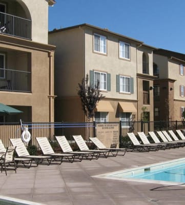 Poolside at Muirlands at Windemere Apartments in San Ramon, CA