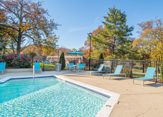 Glimmering Pool at Nob Hill Apartments, Nashville, Tennessee