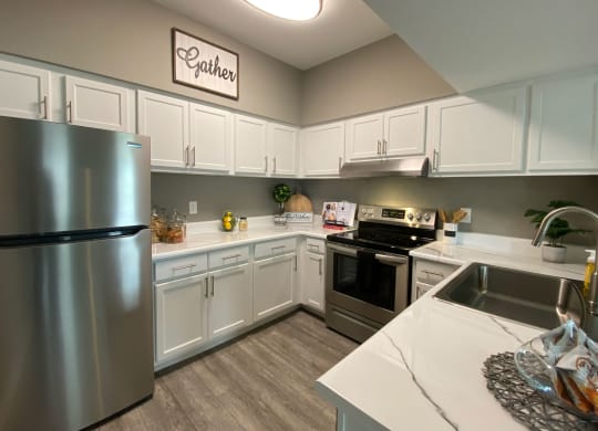 Harbin Pointe Kitchen Apartments for rent Springdale AR