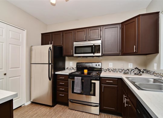 Upgraded Kitchen with Stainless Steel Appliance Package