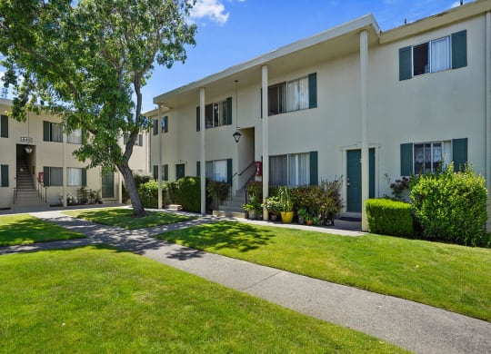 Two story apartment at Colonial Garden Apartments, San Mateo, CA, 94401