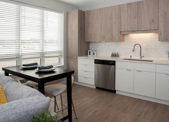 kitchenat Urban Park I and II Apartments, St Louis Park