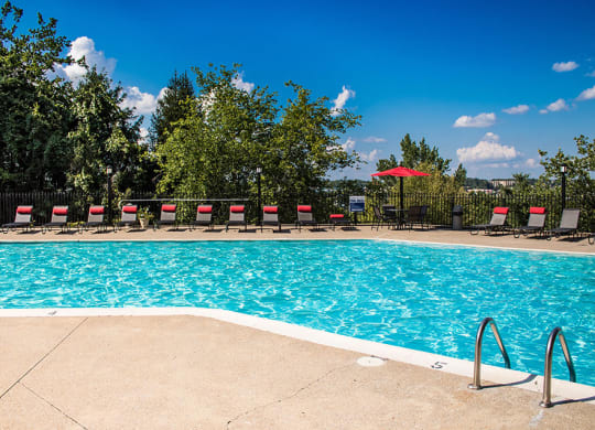 Pool at Chimney Top Apartments in Antioch TN