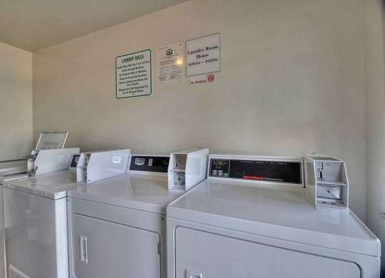 Laundry at Sunnyvale Court, California
