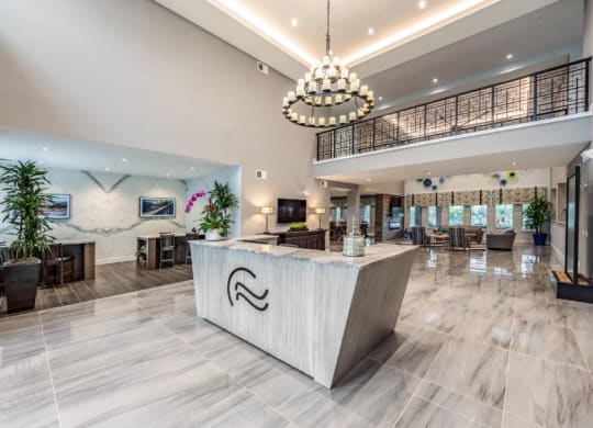 Clubhouse Front Desk at The Oasis at 301, Florida, 33578
