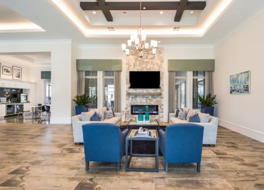 Clubhouse Lounge Area at The Oasis at Lakewood Ranch, Bradenton, 34211