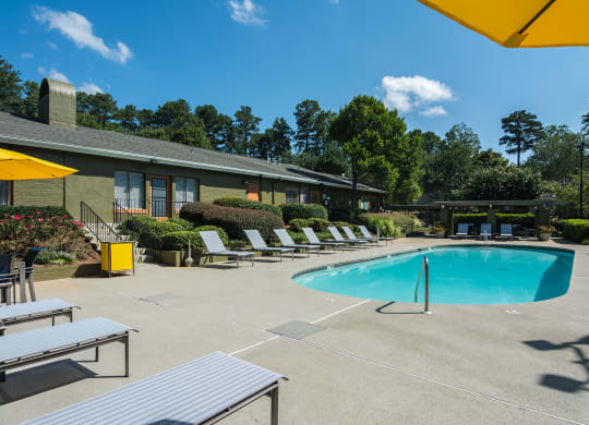 Swimming Pool at Dunwoody Pointe Apartments in Sandy Springs, Georgia, GA 30350
