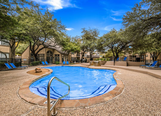 Swimming Pool at The Park on Preston in Dallas, Texas, TX