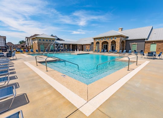 Sparkling Pool at Parkside Grand Apartments in Pensacola, FL