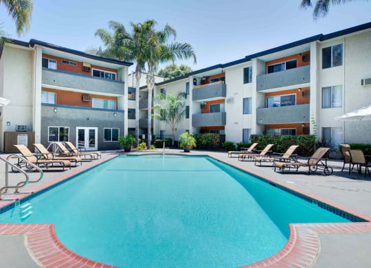 Resort Style Pool at Cornerstone Apartments