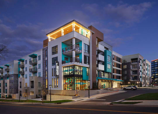 Elegant Exterior View Of Property at Link Apartments® Montford, Charlotte