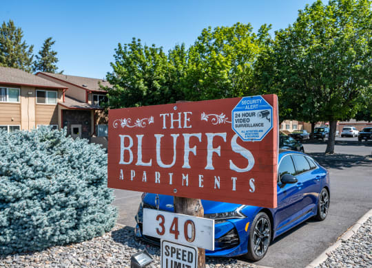 The Bluffs Monument Sign