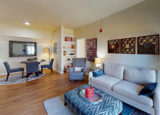 Living and Dining Areas at Heritage at Stone Mountain, Colorado