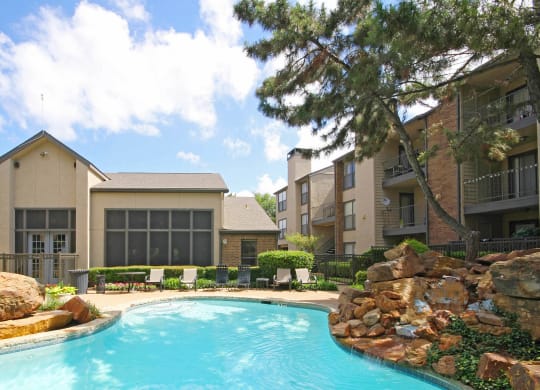 Apartments with Pool View at The Glen at Highpoint, Dallas, 75243