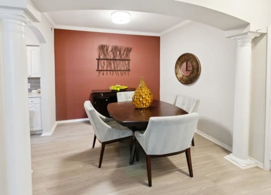 Model dining space