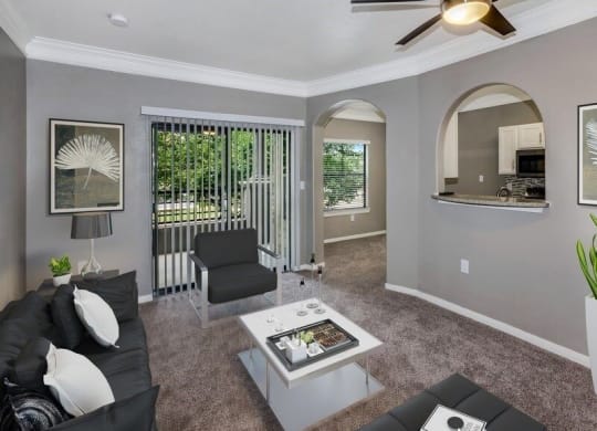 Model living room