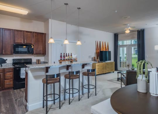 Fully Equipped Kitchen at Abberly Waterstone Apartment Homes by HHHunt, Stafford, VA, 22554