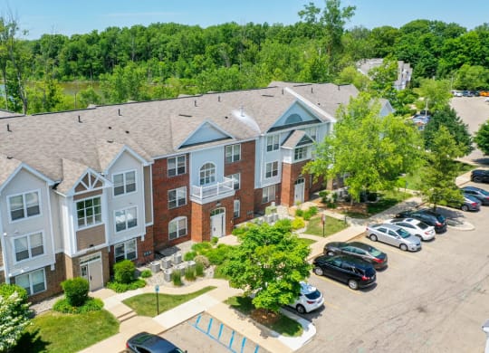 Aerial View Of The Property at Canal 2 Apartments, Lansing, Michigan