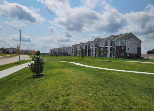 Lots of Green Space at Trade Winds Apartment Homes in Elkhorn, NE 68022