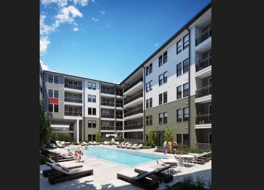 Luxury Apartments in Lithia Springs| Wesley Trevento Apartments | Resort Style Pool