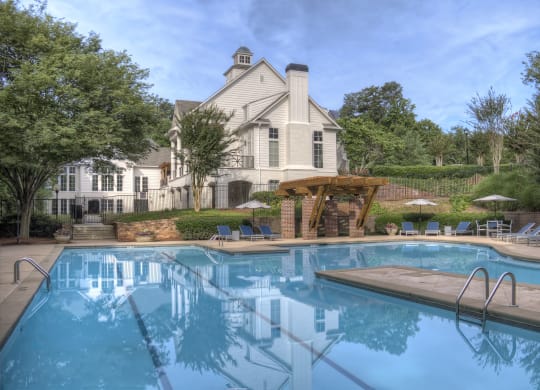 Luxury Apartments in Roswell | Wesley St. James Apartments | Sparkling Pool