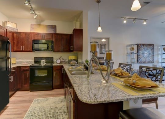 Volar Apartments Model Kitchen